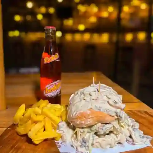 Combo Hamburguesa Pollo con Champiñón