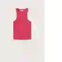 Top Boni Fucsia Talla 24 Mujer Mango