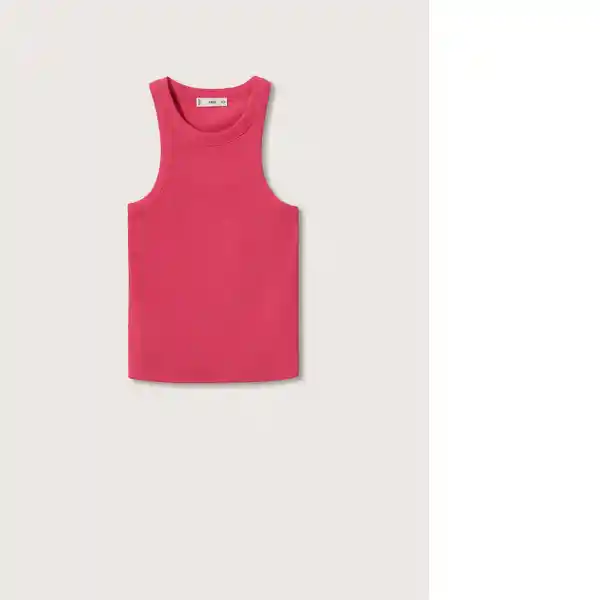 Top Boni Fucsia Talla 24 Mujer Mango