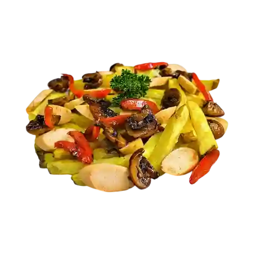 Salchipapa Especial