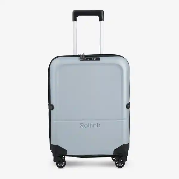 Rollink Maleta Carry on Flex Light Plateado 360