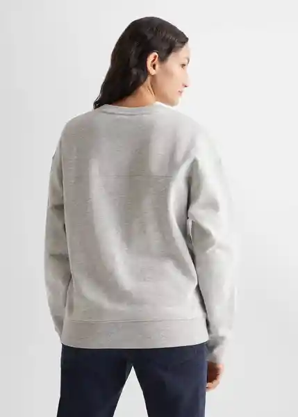 Sudadera Samedis Gris Talla 18 Teen Niñas Mango