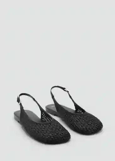 Zapatos Charlote Negro Talla 39 Mujer Mango