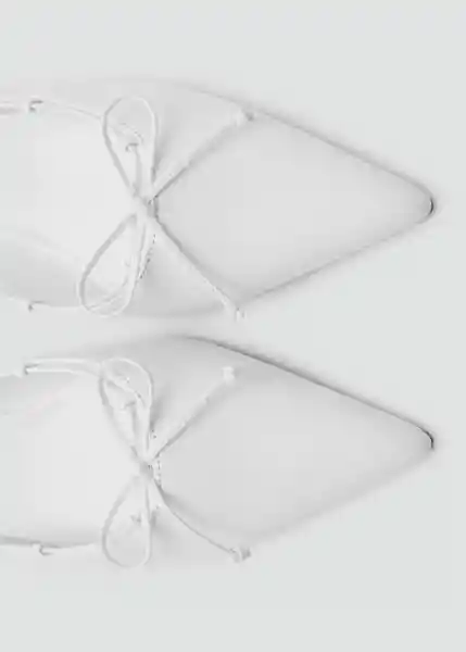 Zapatos Nil Blanco Talla 39 Mujer Mango