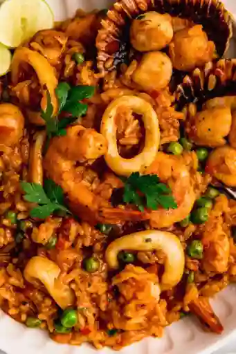 Arroz Al Wok Mariscos
