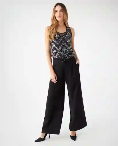 Pantalón Jaguar Negro Ultraoscuro Talla 16 439F009 Esprit