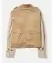 Chaqueta Mujer Café Talla MEDIUM American Eagle