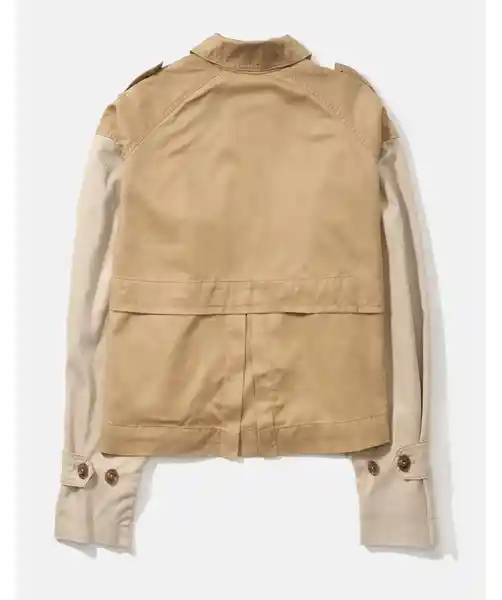 Chaqueta Mujer Café Talla MEDIUM American Eagle