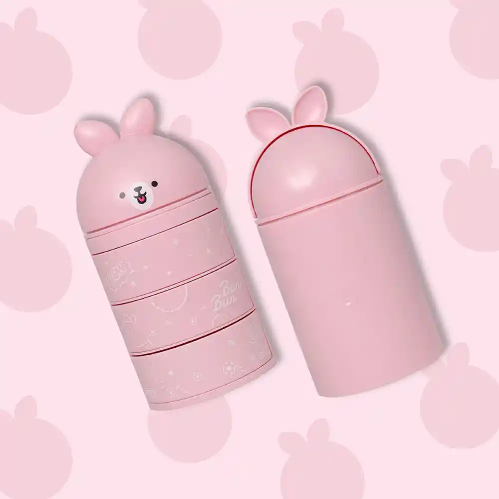 Miniso Organizador Plástico Escritorio Mini Bun Bum Conejo