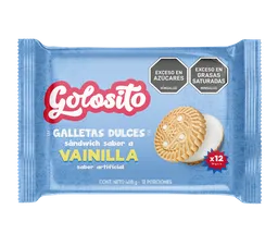 Golosito Galleta Sandwich Vainilla