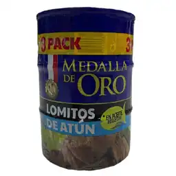 Lomo De Atún Medalla De Oro Aceite 170 G X3 Unds