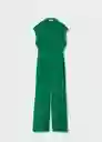 Mono Doty-W Verde Talla M Mujer Mango