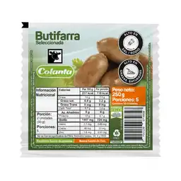 Butifarra Colanta x 250 g