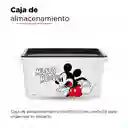 Organizador Plástico Mickey Mouse Pequeño Blanco Miniso 