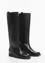 Botas Twenty Negro Talla 38 Mujer Mango