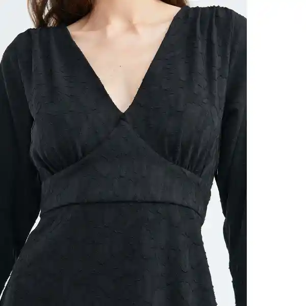 Vestido Mini Black Dress Mujer Negro Talla M Chevignon