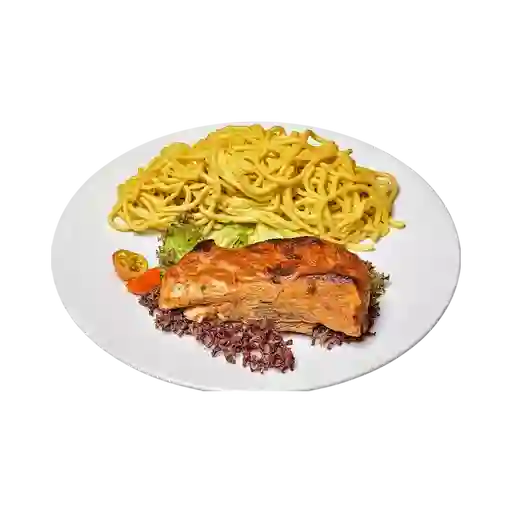 Costilla con Spaghetti