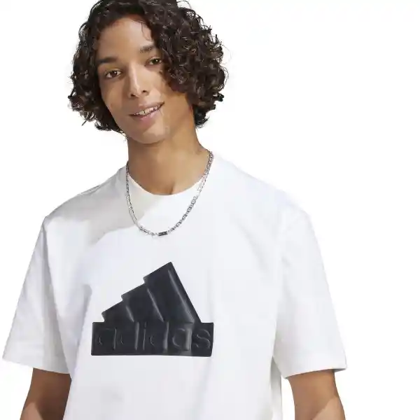 Adidas Camiseta Fi Bos Para Hombre Blanco Talla L