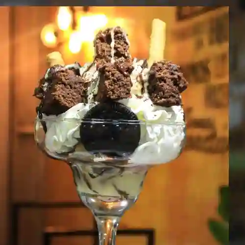 Brownie con Helado