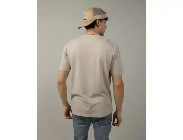 Camiseta Hombre Café Talla X-SMALL American Eagle