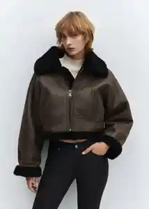 Jean Pushup Negro Talla 32 Mujer Mango