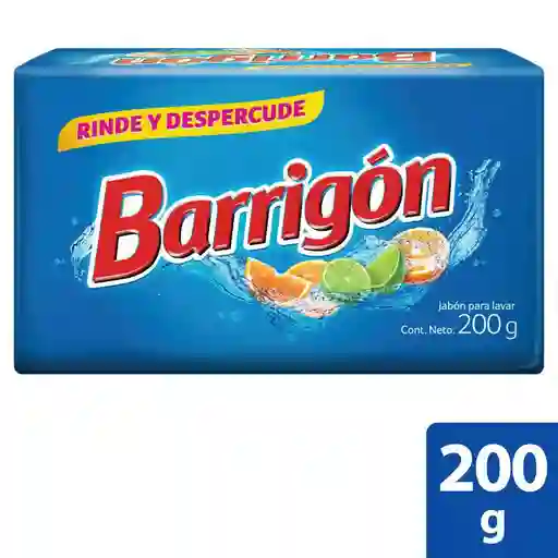 Barrigon Jabon Azul En Barra