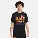 Nike Camiseta M Df Uv Hyverse Ss Gfx Para Hombre Negro Talla S