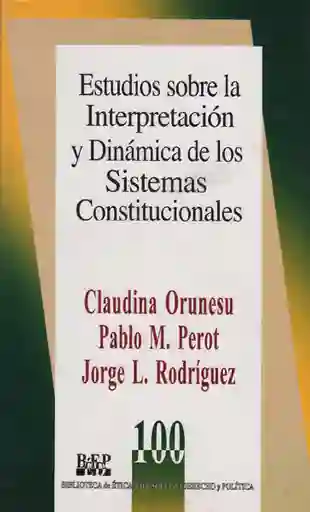 Estudios Sobre la Interpretación y Dinámica - VV.AA