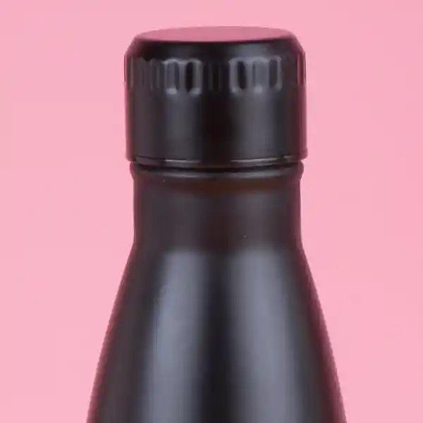 Termo Botella Color Negro Miniso