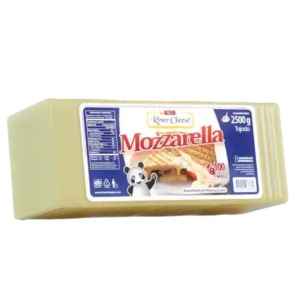 Queso Mozzarella River Cheese Tajado