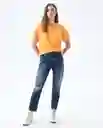  Camiseta Mujer Naranja Talla Xs 602E013 AMERICANINO 