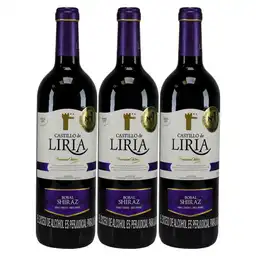 Vino Castillo De Liria Tinto X750 Ml 2X3