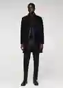 Abrigo Funnel Navy Talla M Hombre Mango