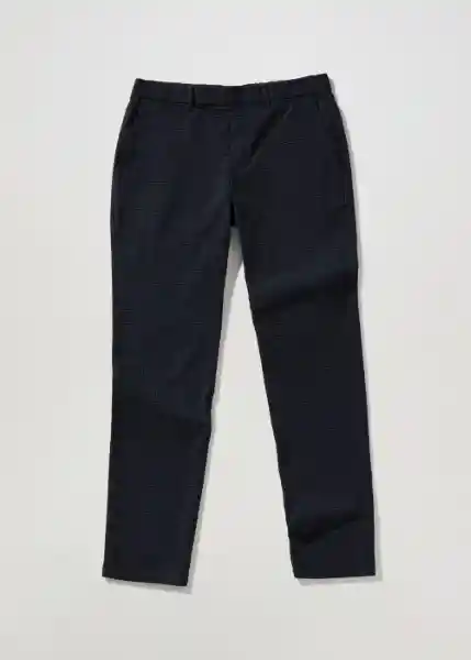 Pantalón Brest Navy Talla 40 Hombre Mango