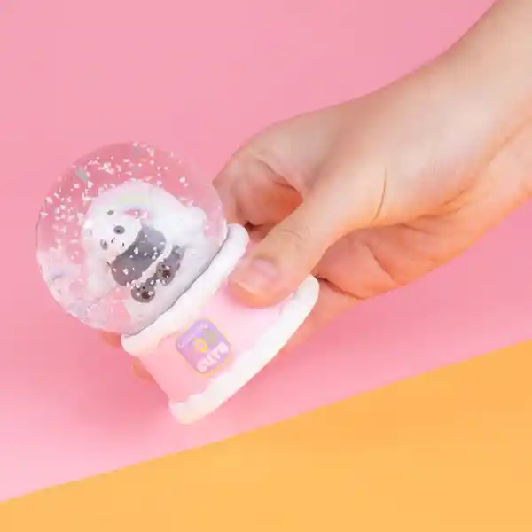 Esfera de Cristal Panda Nubes Serie we Bare Bears Miniso