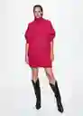 Vestido Taldora Fucsia Talla Xs Mujer Mango