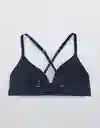 American Eagle Bralette ll Wireless Mar de Noche Talla 36 C