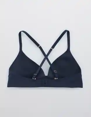 American Eagle Bralette ll Wireless Mar de Noche Talla 36 C