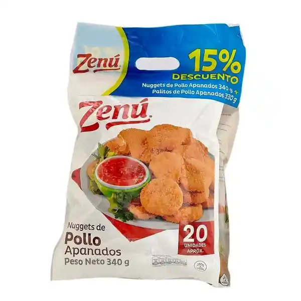 Zenú Nuggets Pollo Apando