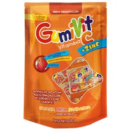 Gumivit Vitamina C + Zinc Sabores Surtidos