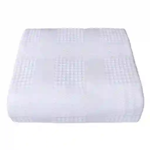 Fatelares Sobre Cama Sofía Crema Sencillo-Blanco 150 x 220