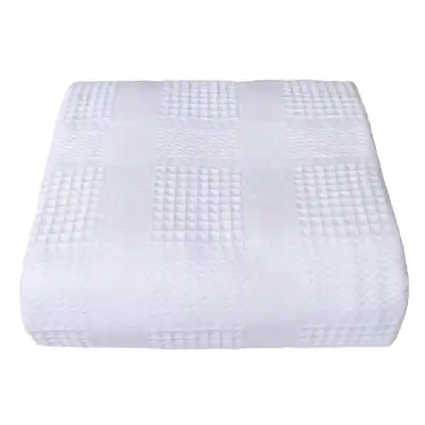 Fatelares Sobre Cama Sofía Crema Sencillo-Blanco 150 x 220