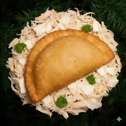 Empanada pollo queso