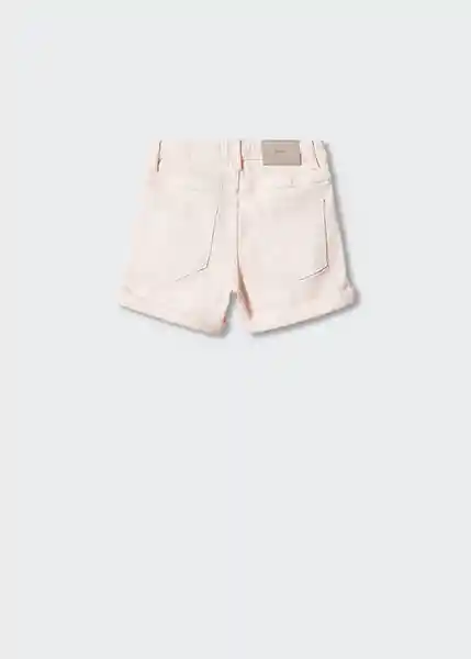 Short Chip Rosa Pastel Talla 12 Niñas Mango