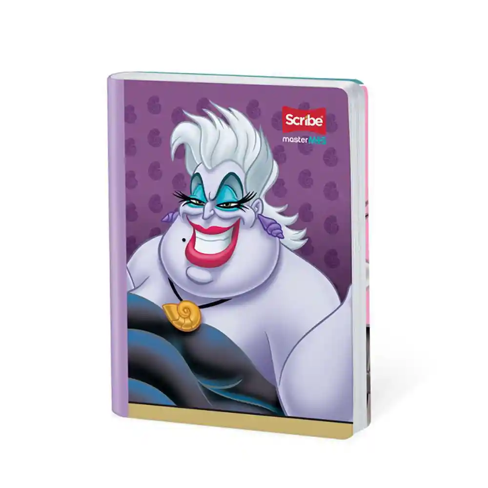 Scribe Cuaderno Cosido Medio Doble Linea / Ferrocarril 50 Hojas