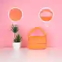 Bolso de Moda Colores Vibrantes Naranja Miniso