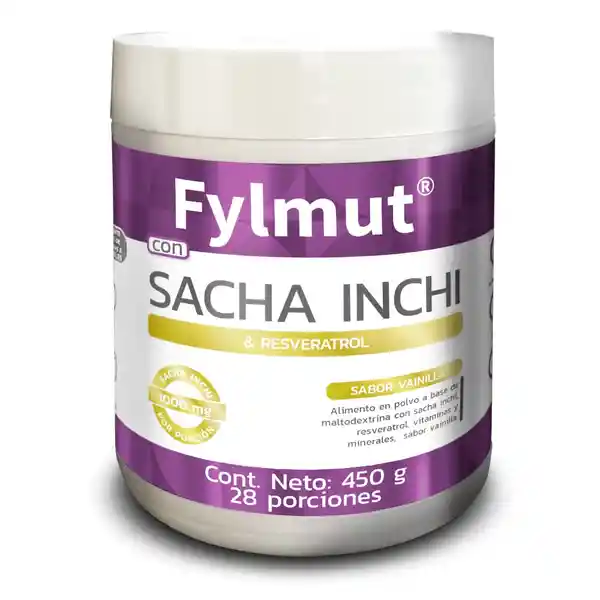Fylmut Suplemento Dietario Sacha Inchi Sabor Vainilla