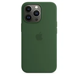 Funda Silicona Magsafe iPhone 13 Promax Verde