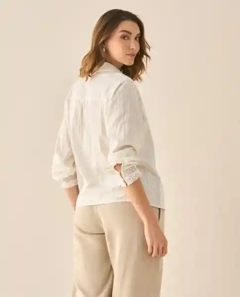 Camisa Blanco 0 Claro Talla XXL 613G024 Esprit