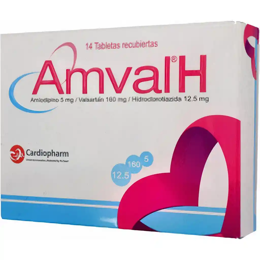 Amval H Antihipertensivos Tabletas Recubiertas